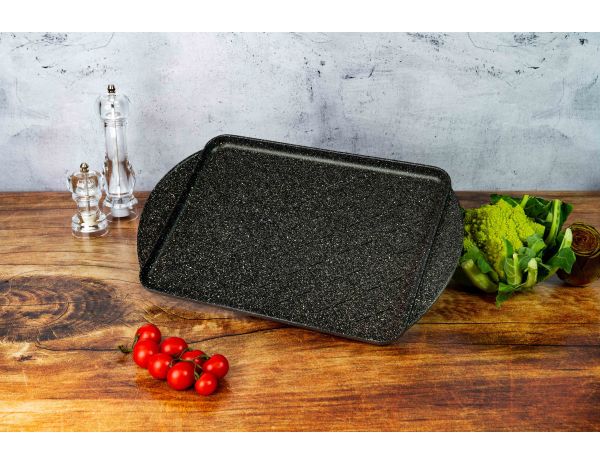 Plancia Barbecue Rettangolare Grigliata 27 x 40 Cm Per Fornello A Gas