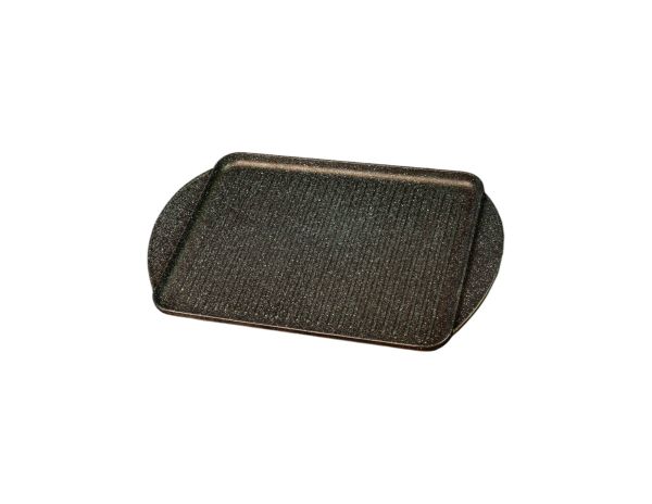 Plancia Barbecue Rettangolare Grigliata 27 x 40 Cm Per Fornello A Gas