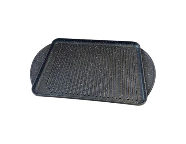 Plancia Barbecue Quadrata In Alluminio Alimentare Pressofuso Per Fornello A Gas