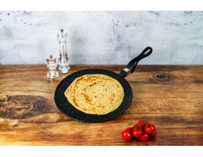 Crepiera Antiaderente Liscia 32 cm Per Fornello A Gas 2