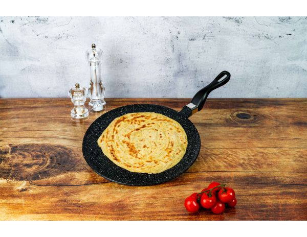 Crepiera Antiaderente Liscia 32 cm Per Fornello A Gas